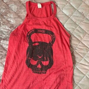 District Red Tank Top